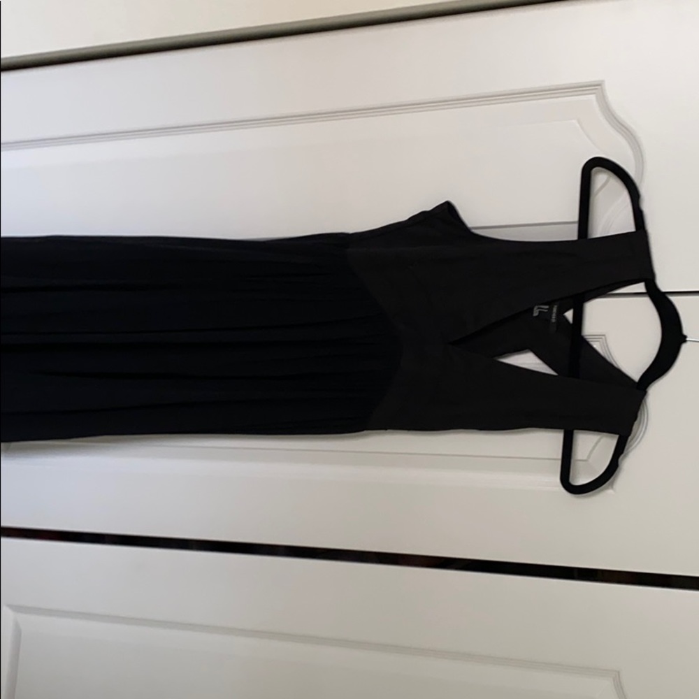 L BLACK FOREVER21 maxi